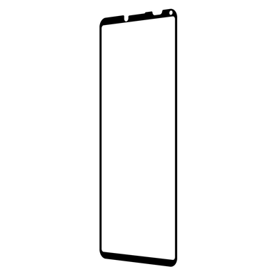 Cazy Full Cover Glass Screen Protector geschikt voor Sony Xperia 10 III - Zwart