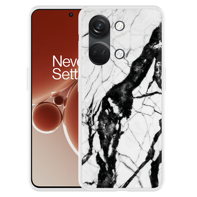 Cazy Hoesje geschikt voor OnePlus Nord 3 5G Marmer Design
