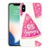 Hoesje geschikt voor iPhone Xs - Summer Melon