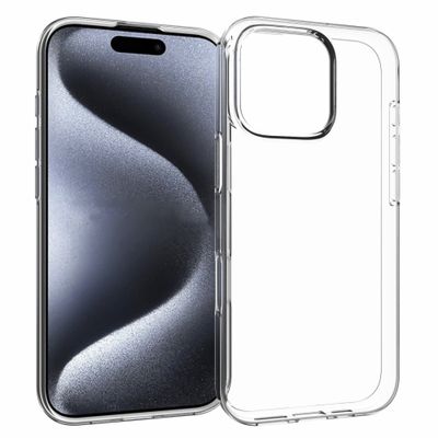 Cazy Soft GRS Hoesje geschikt voor iPhone 16 Pro - Transparant