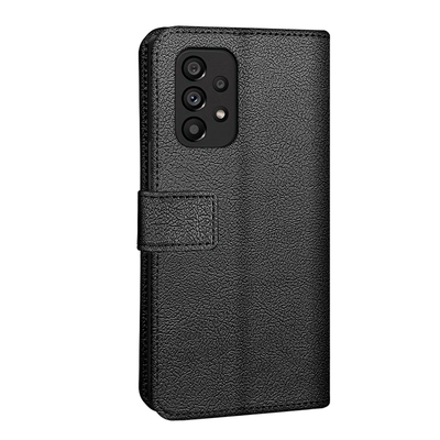 Cazy Wallet Classic Hoesje geschikt voor Samsung Galaxy A53 - Zwart