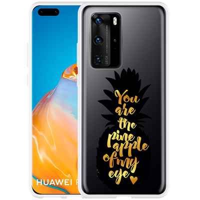Cazy Hoesje geschikt voor Huawei P40 Pro - Big Pineapple