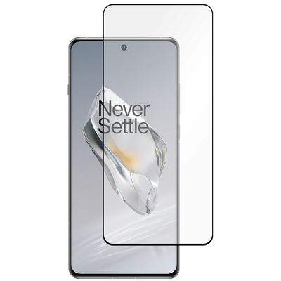 Cazy Full Cover Glass Screen Protector geschikt voor OnePlus 12 - Zwart