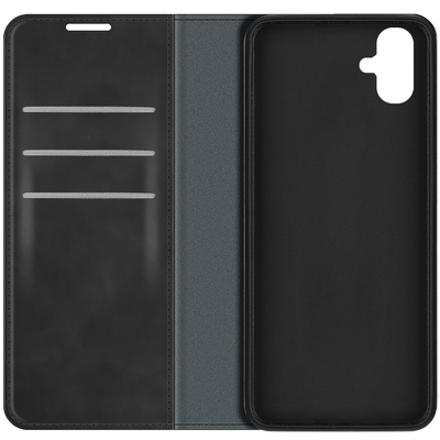 Cazy Wallet Magnetic Hoesje geschikt voor Samsung Galaxy A04e - Zwart