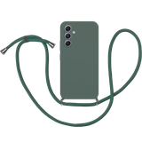 TPU Hoesje met Koord geschikt voor Samsung Galaxy A54 - Groen