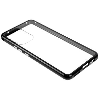 Cazy Magnetic Glass Hoesje geschikt voor Samsung Galaxy A53 - Zwart