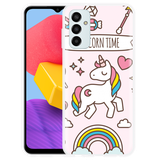 Hoesje geschikt voor Samsung Galaxy M13 - Unicorn Time