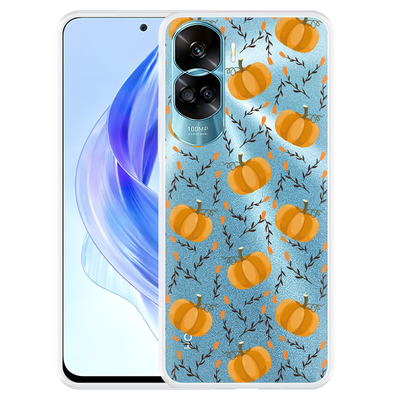 Cazy Hoesje geschikt voor Honor 90 Lite Pumpkins