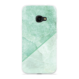 Hoesje geschikt voor Samsung Galaxy Xcover 4s - Green Marble