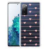 Hoesje geschikt voor Samsung Galaxy S20 FE - Pink Love