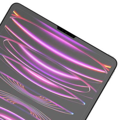 Cazy Tempered Glass Screen Protector geschikt voor iPad Pro 12.9 2022 (6th Gen)/iPad Pro 12.9 2021 (5th Gen) - Transparant
