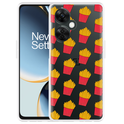 Cazy Hoesje geschikt voor OnePlus Nord CE 3 Lite 5G Franse Frietjes