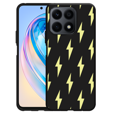 Cazy Hoesje Zwart geschikt voor Honor X8a Lightning