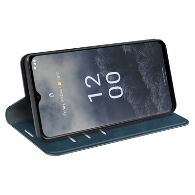 Cazy Wallet Magnetic Hoesje geschikt voor Nokia G60 - Blauw
