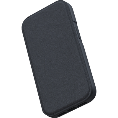 Njord Collections Lederen Hoesje geschikt voor iPhone 14 / iPhone 13 - Genuine Leather - 2M Valbescherming - Zwart