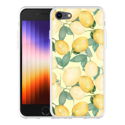 Cazy Hoesje geschikt voor iPhone SE 2022 - Lemons