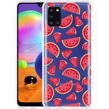 Hoesje geschikt voor Samsung Galaxy A31 - Watermeloen
