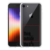 Hoesje geschikt voor iPhone SE 2022 - Think out the Box