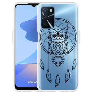 Cazy Hoesje geschikt voor Oppo A54s - Dream Owl Mandala