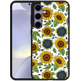 Hardcase Hoesje geschikt voor Samsung Galaxy S24+ Sunflowers