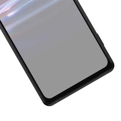 Cazy Full Cover Glass Screen Protector geschikt voor Sony Xperia Pro-I - Zwart