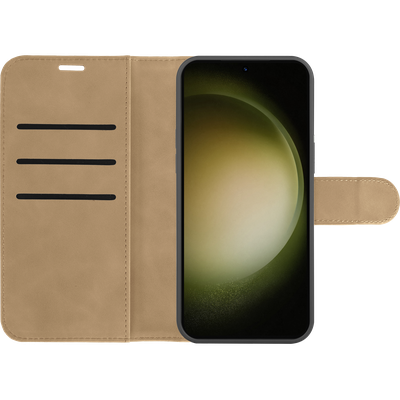 Cazy Uitneembaar Wallet Hoesje voor Samsung Galaxy S23 - Magnetisch 2-in-1 Hoesje met Pasvakjes - Taupe