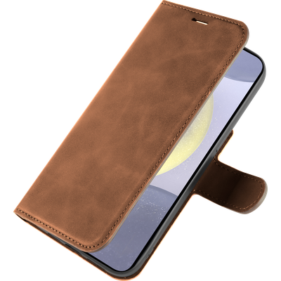 Cazy Premium Wallet Hoesje geschikt voor Samsung Galaxy S24+ - Bruin
