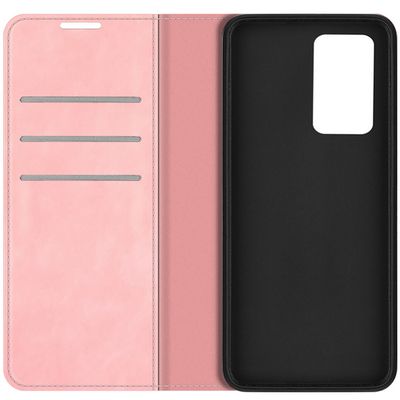 Cazy Wallet Magnetic Hoesje geschikt voor Samsung Galaxy A23 - Roze