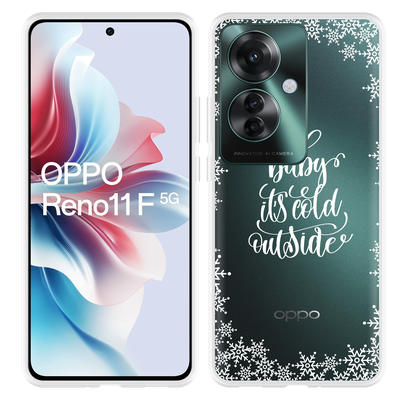 Cazy Hoesje geschikt voor Oppo Reno11 F Cold Outside