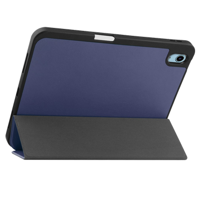 Cazy TriFold Hoes met Penhouder geschikt voor iPad 2022 (10th Gen) - Blauw