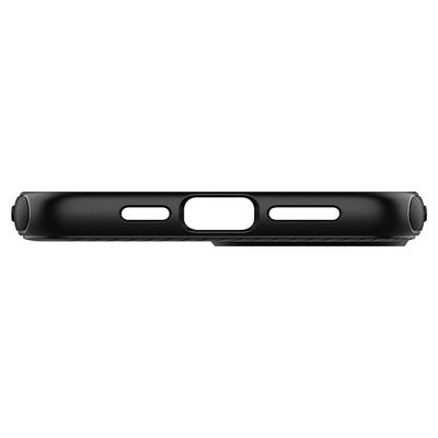 Hoesje geschikt voor iPhone 12 / iPhone 12 Pro - Spigen Mag Armor Case MagFit - Zwart