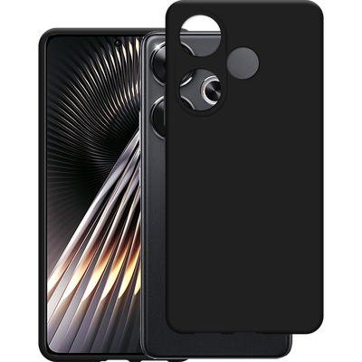 Cazy Soft TPU Hoesje geschikt voor Xiaomi Poco F6 - Zwart