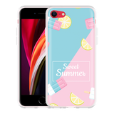 Hoesje geschikt voor iPhone SE 2020 - Sweet Summer