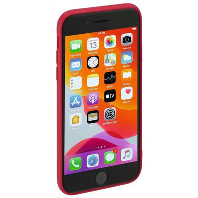 Hama Finest Feel Cover Hoesje geschikt voor Apple iPhone 7 / 8 / SE 2020/2022 - Rood