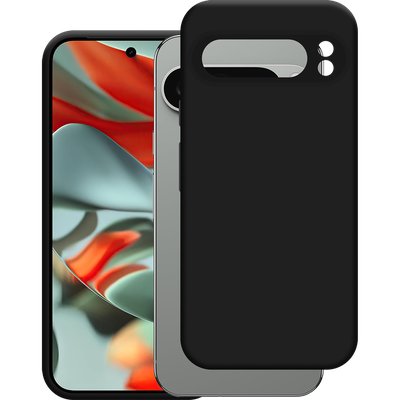 Cazy Soft TPU Hoesje geschikt voor Google Pixel 9 Pro XL - Zwart