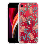 Hoesje geschikt voor iPhone SE 2020 - Poppy Roses