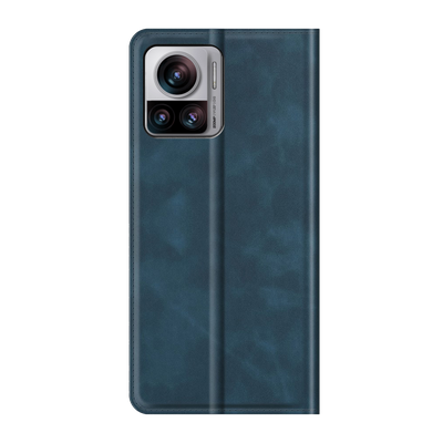Cazy Wallet Magnetic Hoesje geschikt voor Motorola Edge 30 Ultra - Blauw