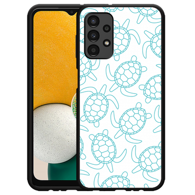 Cazy Hardcase Hoesje geschikt voor Samsung Galaxy A13 4G - Schildpadjes