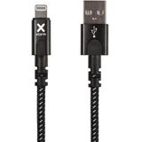 Xtorm USB naar Lightning Kabel - 3 meter - Zwart