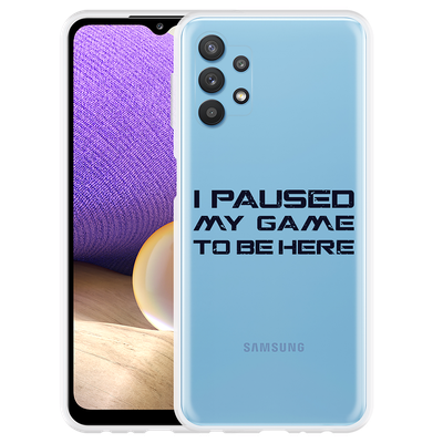Cazy Hoesje geschikt voor Samsung Galaxy A32 5G - Paused Games