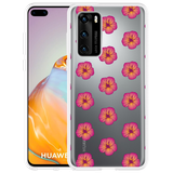 Hoesje geschikt voor Huawei P40 - Hawaiiaanse Bloem II