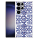 Hoesje geschikt voor Samsung Galaxy S23 Ultra Delfts Blauw II