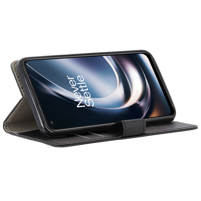 Cazy Wallet Classic Hoesje geschikt voor OnePlus Nord CE 2 Lite - Zwart