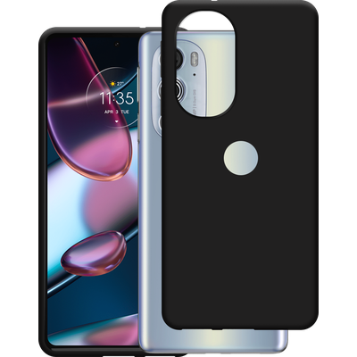 Cazy Soft TPU Hoesje geschikt voor Motorola Edge 30 Pro - Zwart