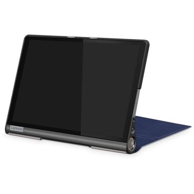 Cazy TriFold Hoes met Auto Slaap/Wake geschikt voor Lenovo Yoga Smart Tab - Blauw