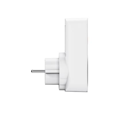 Hama 10,5W Wi-Fi Stekkerdoos met 2 x USB-A poorten - Wit