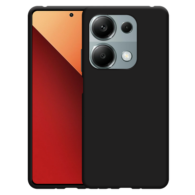 Cazy Soft TPU Hoesje geschikt voor Xiaomi Redmi Note 13 Pro 4G - Zwart