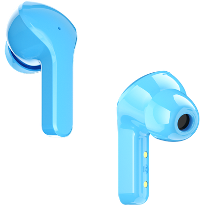 Just in Case Wireless Earbuds with Charging Case - Blue