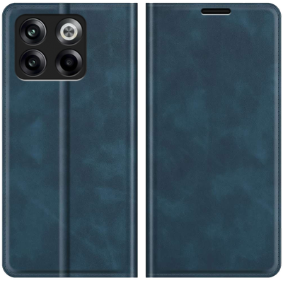 Cazy Wallet Magnetic Hoesje geschikt voor OnePlus 10T - Blauw