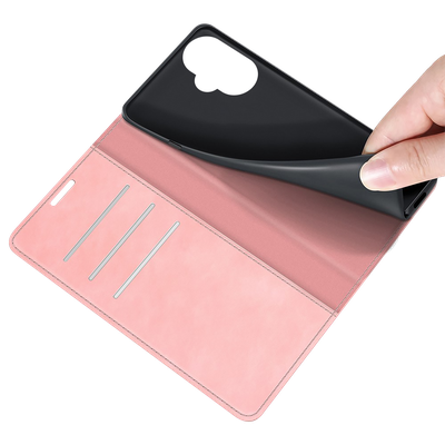 Cazy Wallet Magnetic Hoesje geschikt voor OnePlus Nord CE 3 Lite 5G - Roze